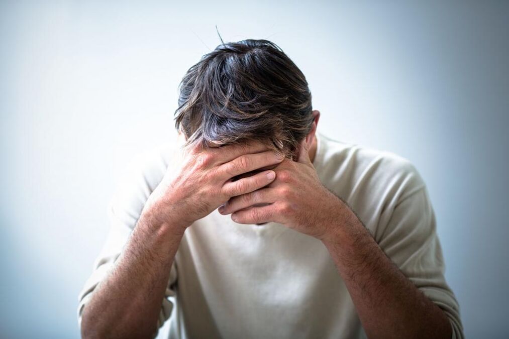 pain in men with prostatitis