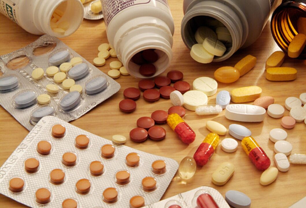 Various drugs for the treatment of prostatitis